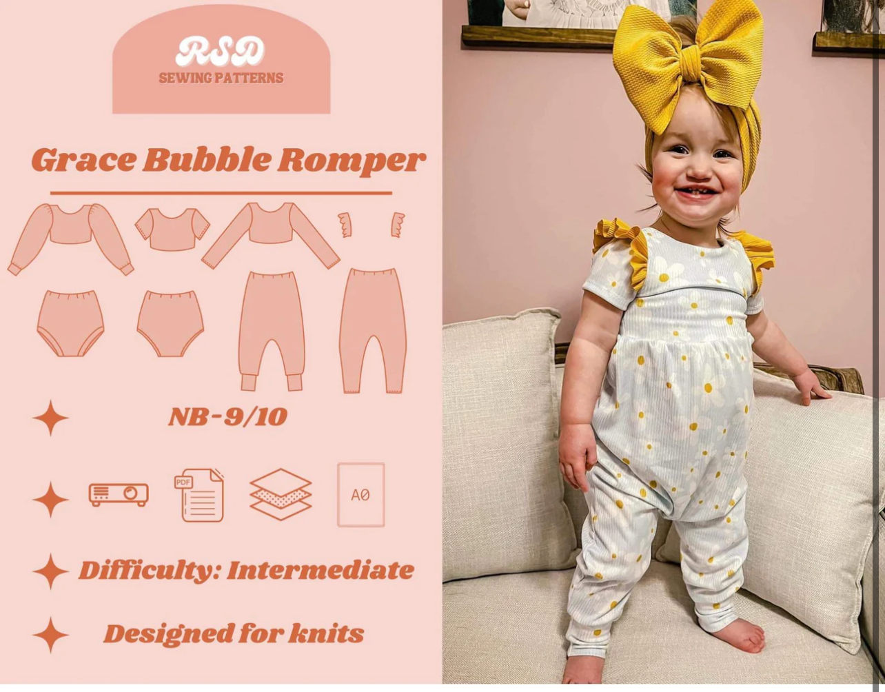 Grace Bubble Romper